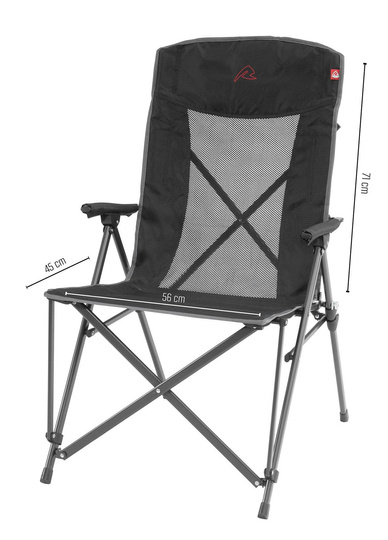 Folding Camping Chair Robens Vanguard - black