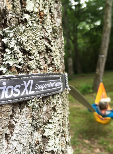 Hammock ENO Helios XL Suspension System - grey