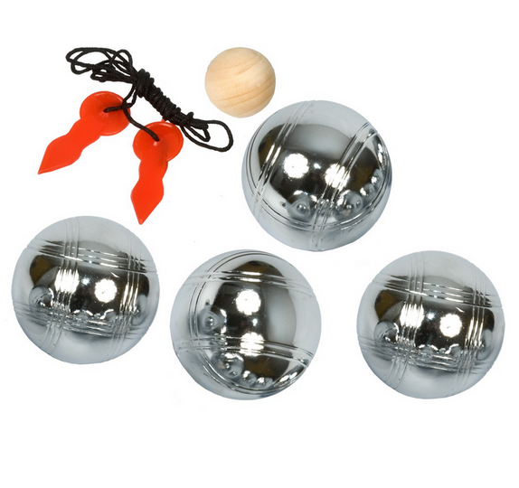 BOULE Boule Balls with Bag Set of 6 Metal Balls ENERO Petanque