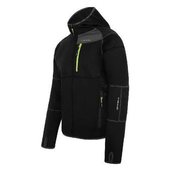 Hoodie Rogelli Caluso black yellow