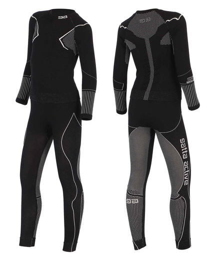 Gatta active set Thermo Junior Boy Simon black-white