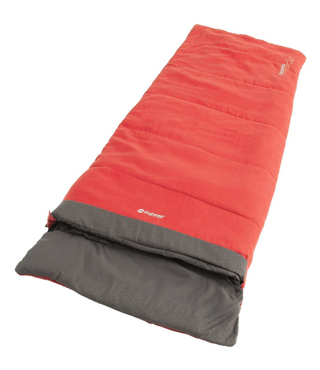 Sleeping bag Outwell Celebration Lux (195 cm) - red