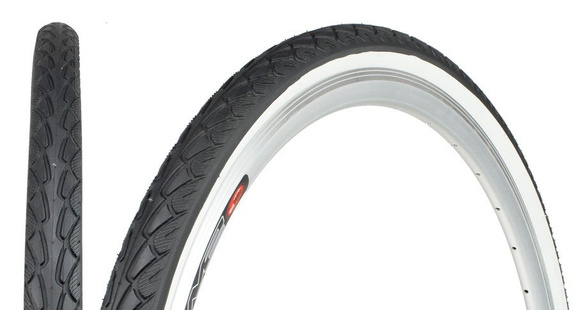 Bicycle Tyre WINROAD 28 x 1,75 WQ-204 Black / White Wall