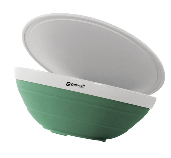 Outwell Collaps Bowl & Colander Set - shadow green