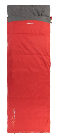 Sleeping bag Outwell Celebration Lux (195 cm) - red