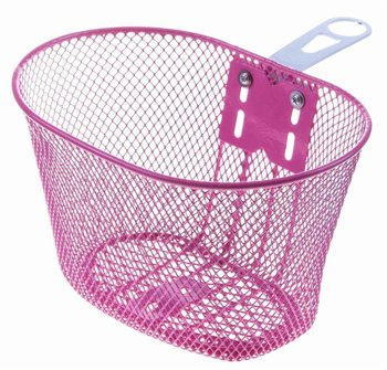 Children's Verso XD-108 handlebar basket pink 260x160x170