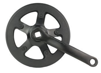 Solid Black Crankset  RSP-116 36T 140mm