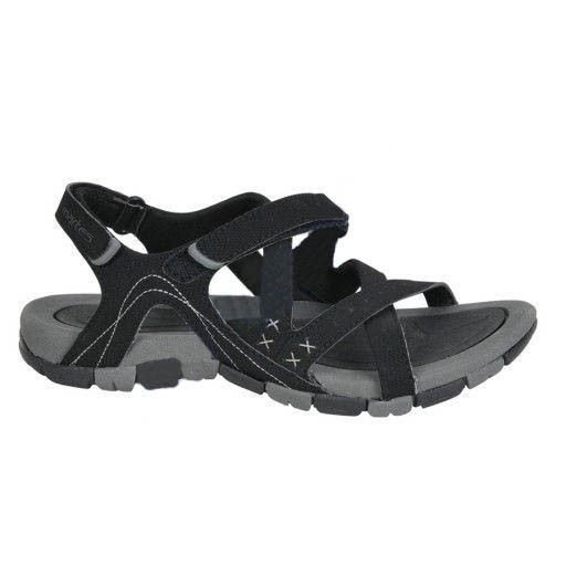 Sandals Martes andros wo's black-gray