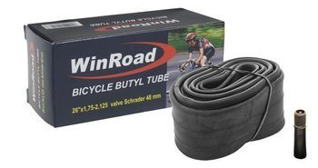 Bicycle Tube 26 x 1,75 - 2,125 Schrader 48 mm Auto Valve Inner Tube