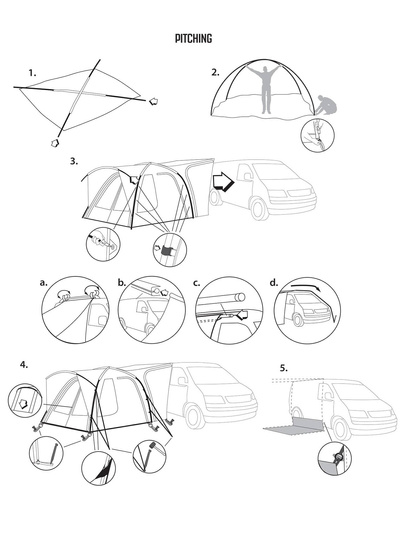 Outwell Milestone Shade Camper Tent