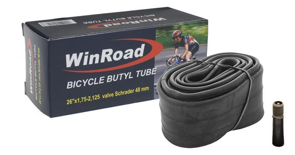 Bicycle Tube 26 x 1,75 - 2,125 Schrader 48 mm Auto Valve Inner Tube