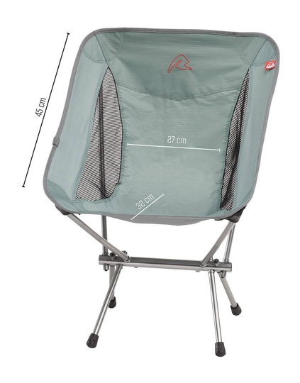 Folding Camping Chair Robens Pathfinder - Granite grey