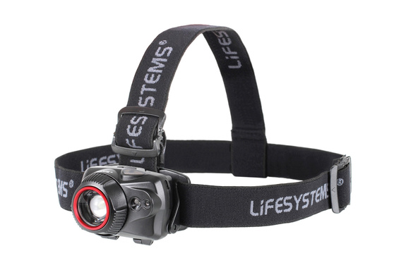 LIFESYSTEMS/INTENSITY 500 PRO HEAD TORCH , RECHARGEABLE / AAA