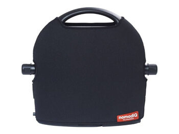 Protective cover for portable gas grill in black - NomadiQ