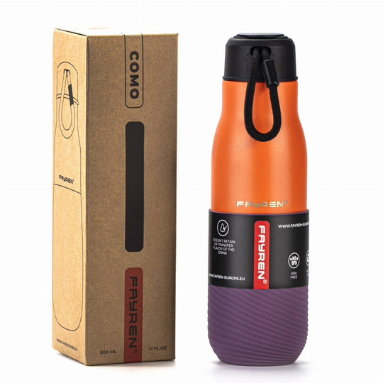 Fayren Como Apricot Crush 500ml Thermal Bottle