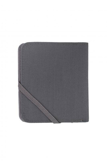 LIFEVENTURE RFID Compact Wallet, Recycled, Grey