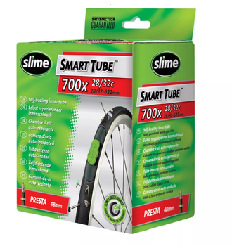 SLIME SMART TUBE 700 x 28-32C Presta Valve Self-sealing tube