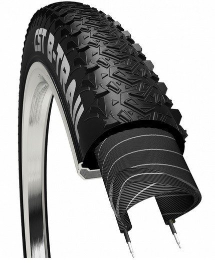 MTB Reifen 29 x 2,25 CST B-TRAIL Folded Trial Reifen 170 TPI Schwarz