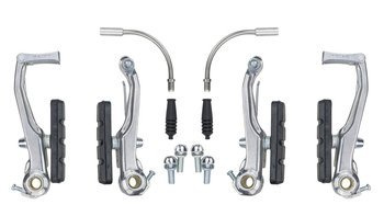 V-brake Set aluminium Silver