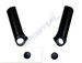 Alu Black Bar End Set