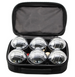 BOULE Boule Balls with Bag Set of 6 Metal Balls ENERO Petanque