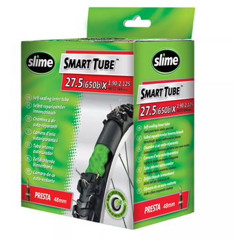 SLIME SMART TUBE Self-sealing 27.5 x 1,90-2.125 Presta valve