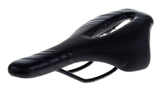 City Selle Mio SM-7400 H.D saddle with a hole black