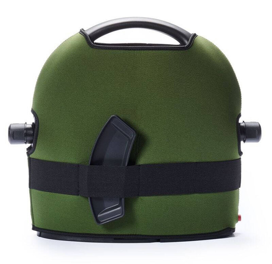 Protective cover for portable gas grill in green - NomadiQ