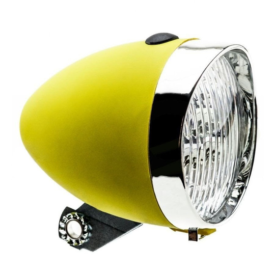 Retro Front Light 3 x LED Yellow