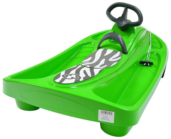 Hamax Sno Zebra Green Sled for Children