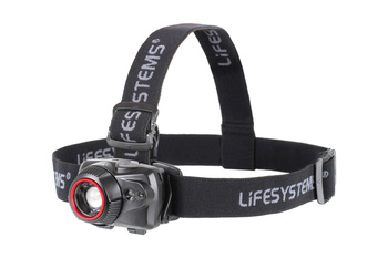 LIFESYSTEMS/INTENSITY 500 PRO HEAD TORCH , RECHARGEABLE / AAA