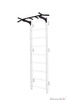 BenchK 311B WALL BAR HOME GYM SWEDISH LADDER METAL LADDER