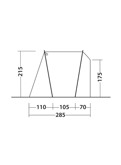 The Outwell Dunecrest Drive Away Awning