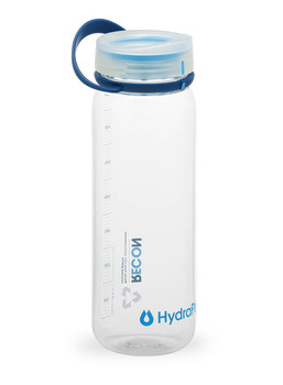 Umweltfreundliche Flasche HydraPak Recon 750ml - Clear/Navy & Cyan