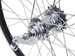 Rear Wheel 20" Black Conical Rim, Self-locking Hub Velosteel